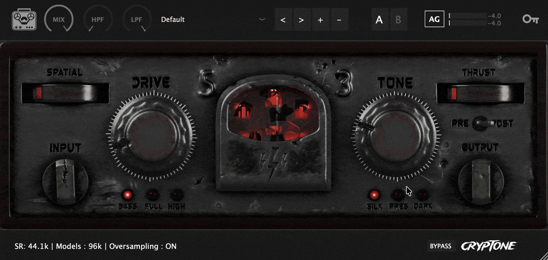 Cryptone Auto-Gain in Action